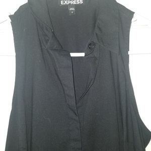 Express fit and flare shirt dress